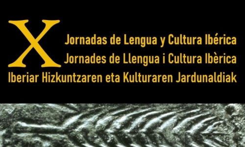 X JORNADAS DE LENGUA Y CULTURA IBÉRICA. 23-24-25 DE AGOSTO 2024. ZARAGOZA (SALDUIE)